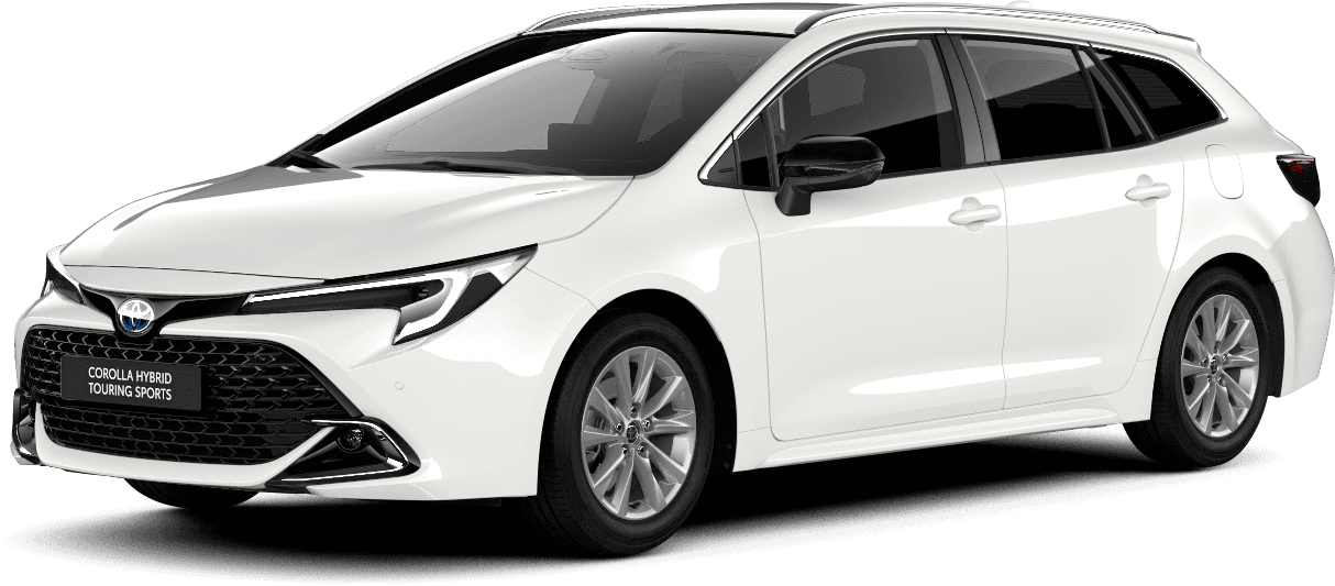 Toyota Corolla Touring Sports rental car in Rovaniemi, Lapland