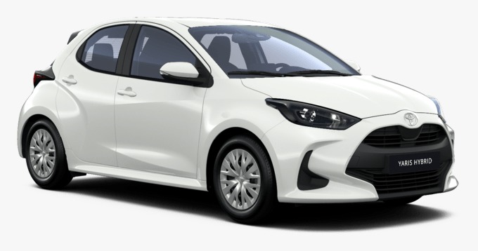 Toyota Yaris Hybrid rental car in Rovaniemi, Lapland